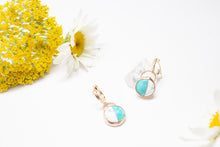 Load image into Gallery viewer, Twin Turquoise Earrings No.1
