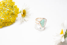 Load image into Gallery viewer, Twin Turquoise Cigar Ring No.2
