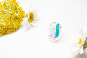 Twin Turquoise Cigar Ring No.3