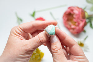Twin Turquoise Cigar Ring No.2