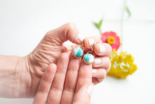Load image into Gallery viewer, Twin Turquoise Earrings No.1

