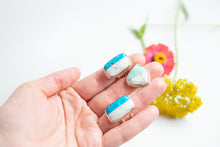 Load image into Gallery viewer, Twin Turquoise Cigar Ring No.3
