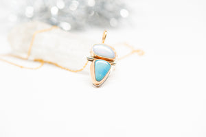Australian bolder opal necklace No.2