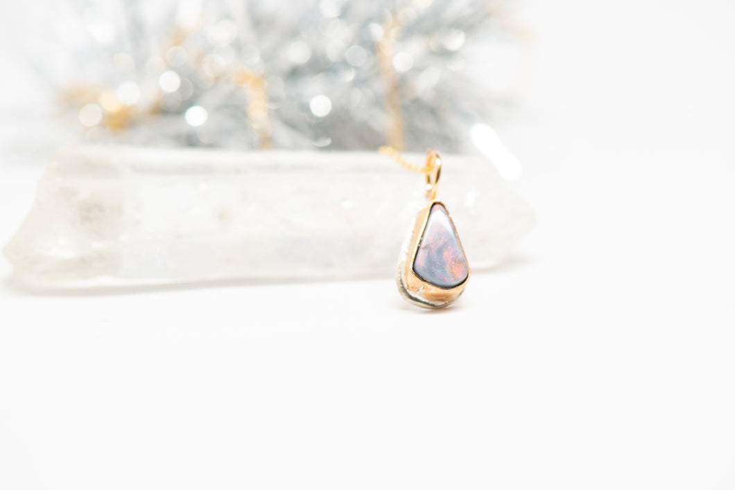 Australian bolder opal necklace No.3