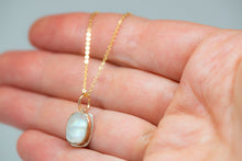 Load image into Gallery viewer, Rose cut Moonstone Necklace
