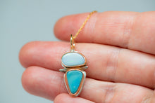 Load image into Gallery viewer, Australian bolder opal necklace No.2
