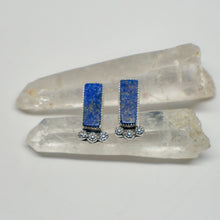 Load image into Gallery viewer, Lapis Lazuli Saloon Studs
