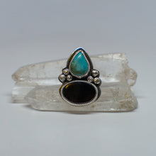 Load image into Gallery viewer, Turquoise &amp; Oregon Obsidian
