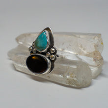 Load image into Gallery viewer, Turquoise &amp; Oregon Obsidian
