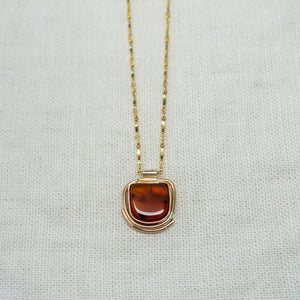 Oregon Carnelian Necklace No.1