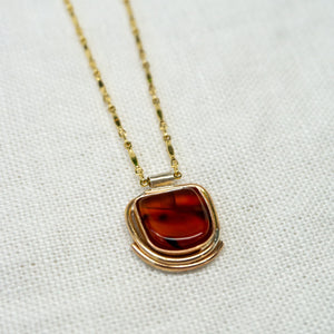 Oregon Carnelian Necklace No.1