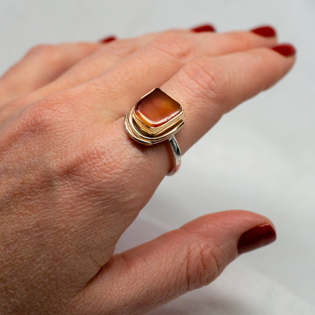 Oregon Carnelian Ring No.2