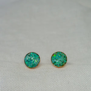 Opal Inlay Studs