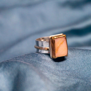 Love Pink Opal Ring No.2