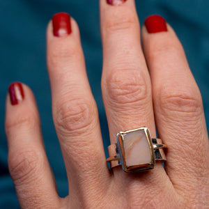 Love Pink Opal Ring No.2