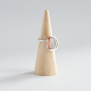 Moonstone Orbit Ring