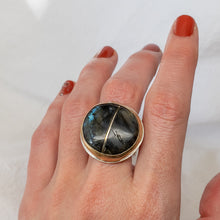 Load image into Gallery viewer, Labradorite Ring No.1
