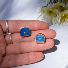 Load image into Gallery viewer, Lapis Earrings No.4
