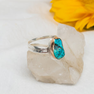 Turquoise & 14k Gold Ring No.2