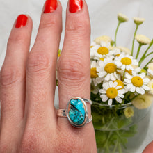 Load image into Gallery viewer, Turquoise &amp; 14k Gold Ring No.2
