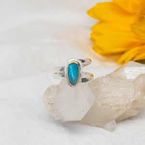 Turquoise & 14k Gold Ring No.3
