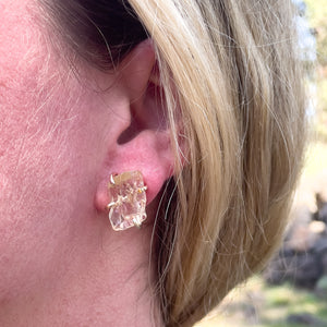 Sunstone Earrings No.4