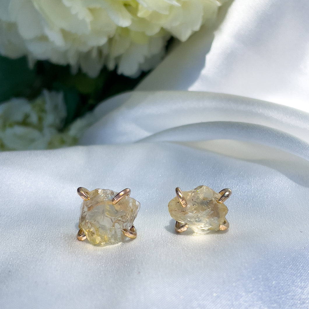 Sunstone Earrings No.2