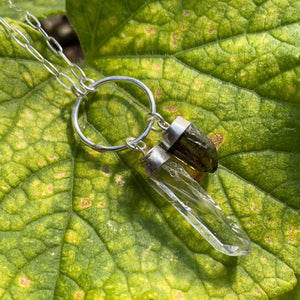 Crystal Quartz Necklace Style No.3