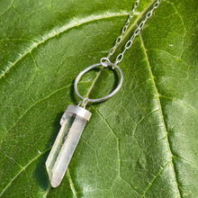 Load image into Gallery viewer, Crystal Quartz Necklace Style No.2
