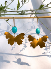 Load image into Gallery viewer, Sunshine Glam Butterfly Earrings
