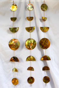 Crystal Quartz Moon Phase Wall Hanging