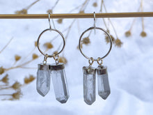 Load image into Gallery viewer, Quartz Earrings No.1
